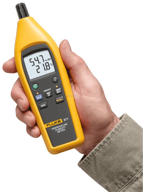 fluke temperature and humidity meter